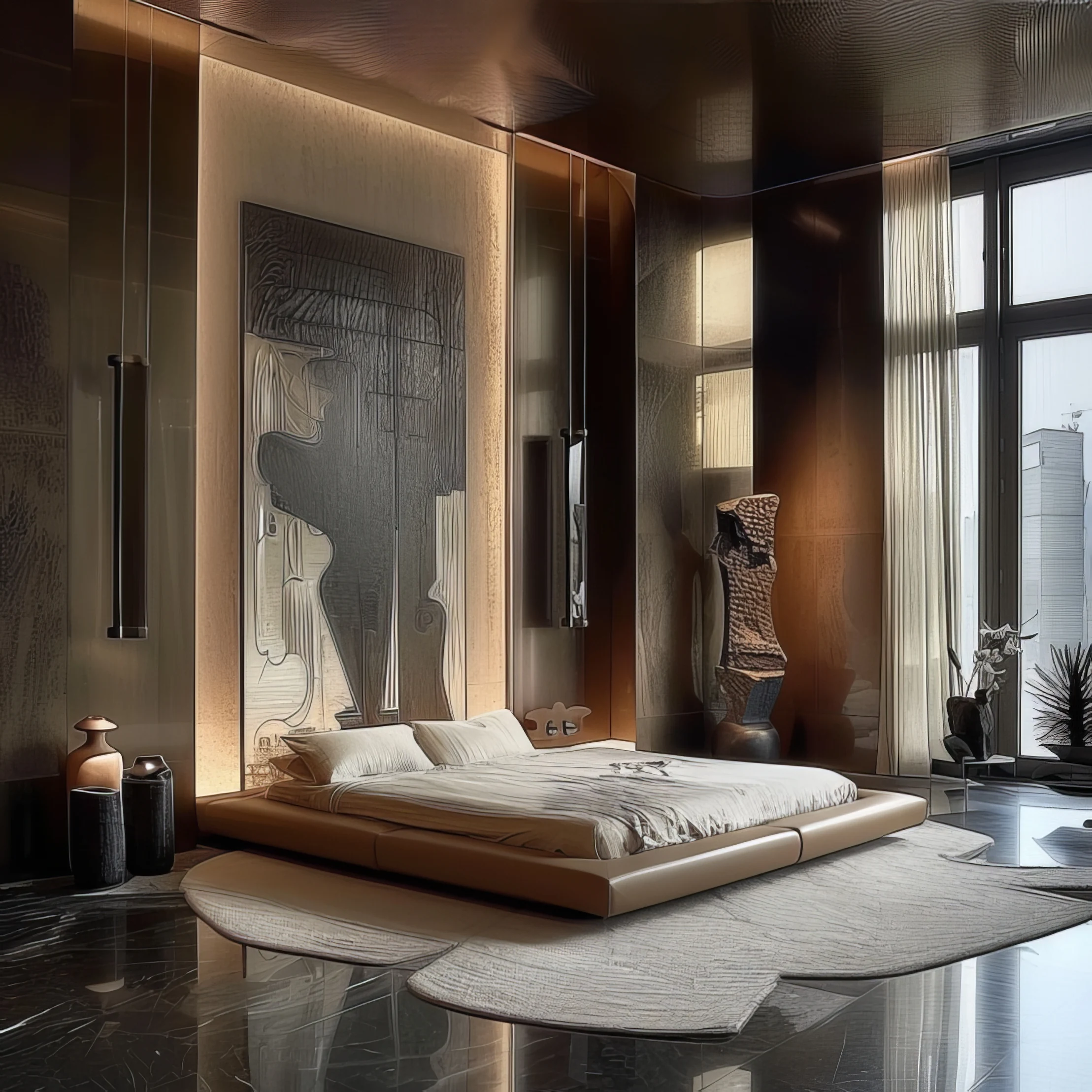 Benesta Benleo residence bedroom